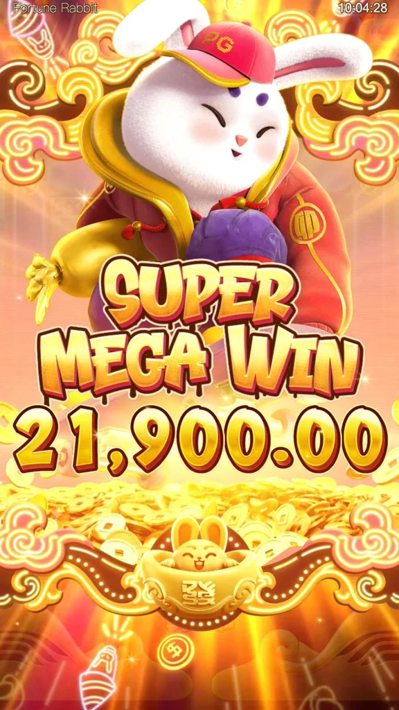 screen shot super mega win fortune rabbit