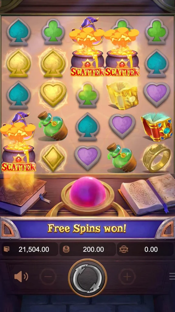 alchemy gold free spin