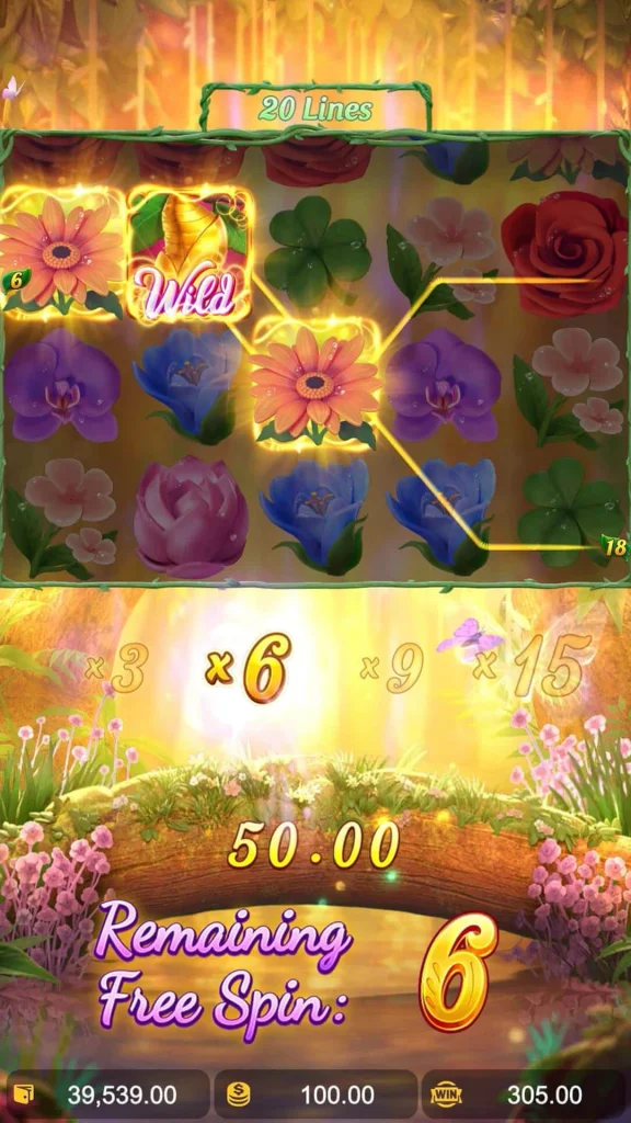 butterfly blossom free spins 3