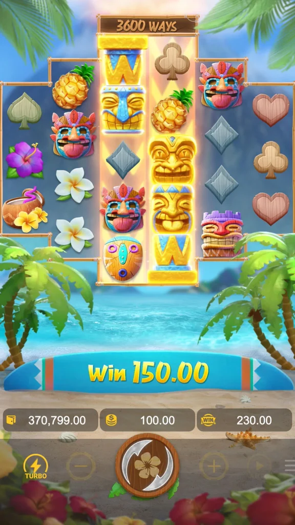 hawaiian tiki expanding wild 3