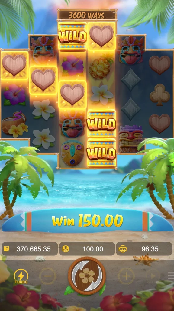 hawaiian tiki expanding wild 4