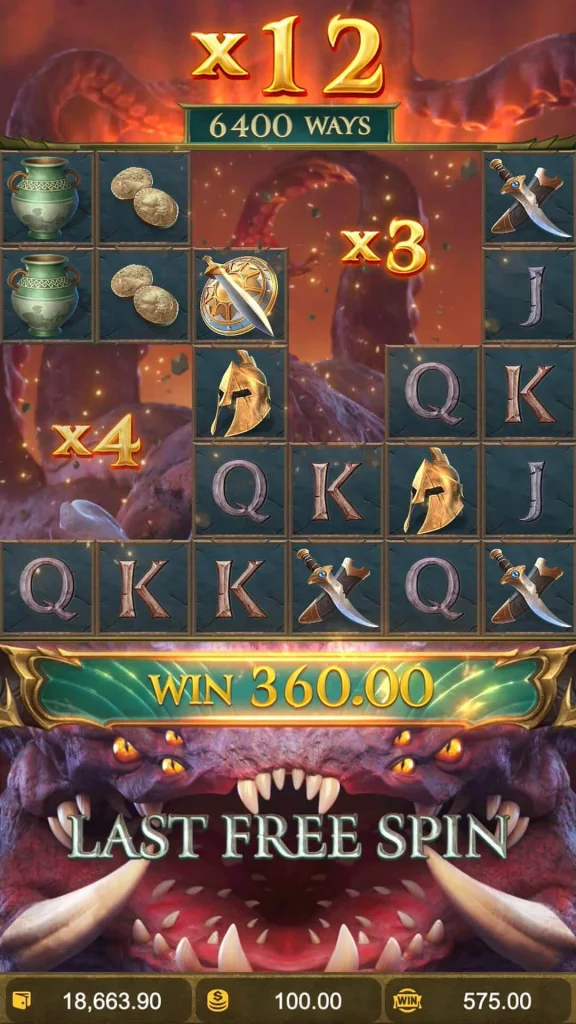 legend of perseus free spins 4