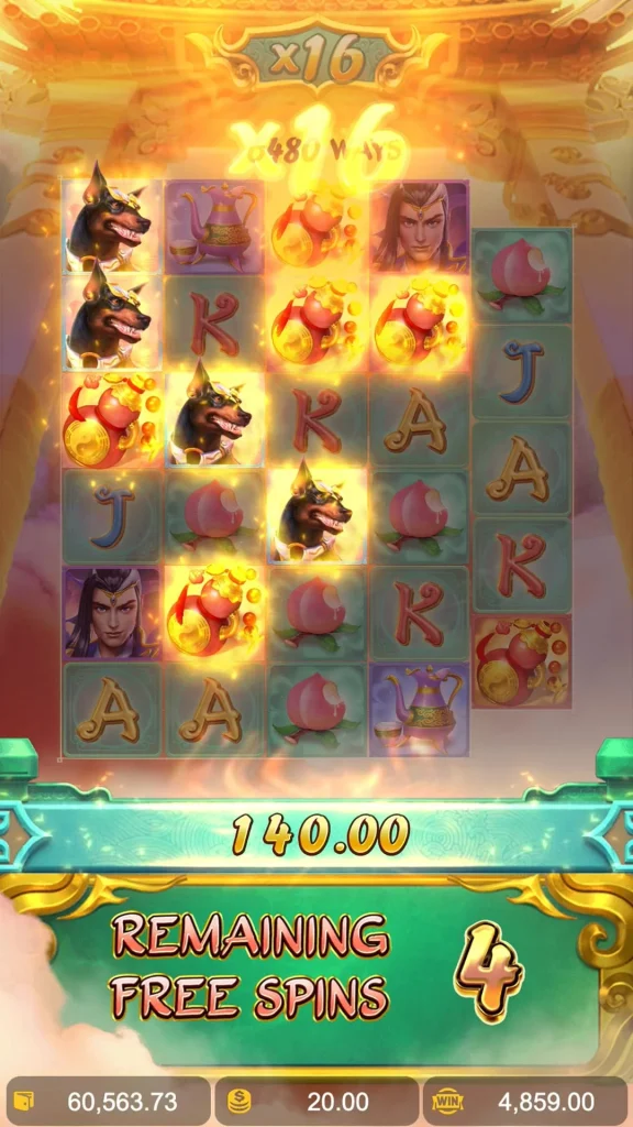 legendary monkey king free spins 3