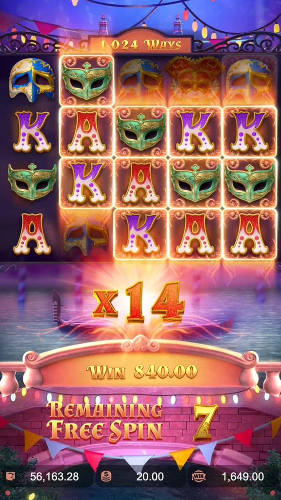 mask carnival free spins 3