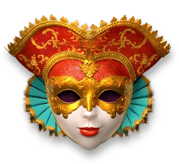 mask carnival red symbol