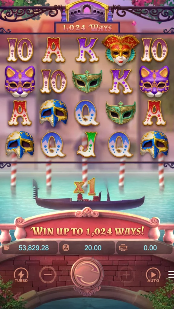 mask carnival main game