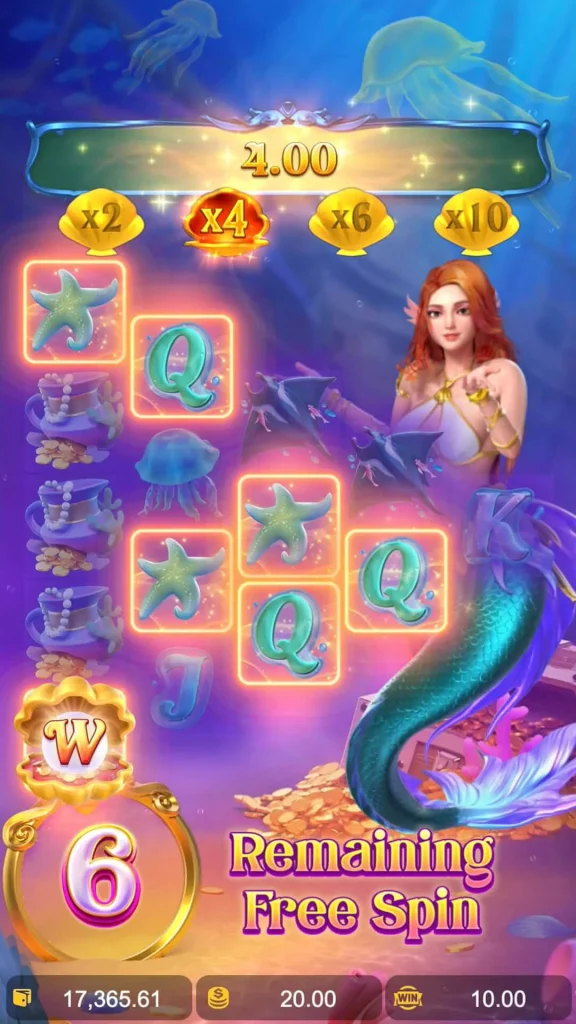 mermaid riches free spins 3