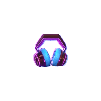 rave party fever headphone symbol