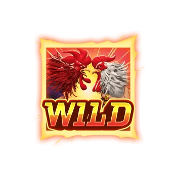 rooster rumble wild symbol