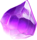 galactic gems purple crystal