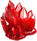 galactic gems red crystal