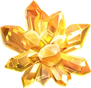 galactic gems yellow crystal